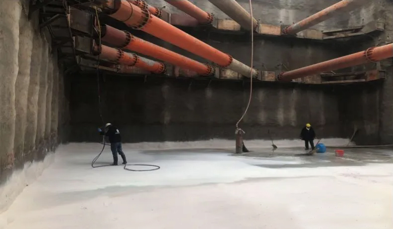 丙烯酸鹽噴膜防水涂料如何在鐵路軌道中使用？(圖1)